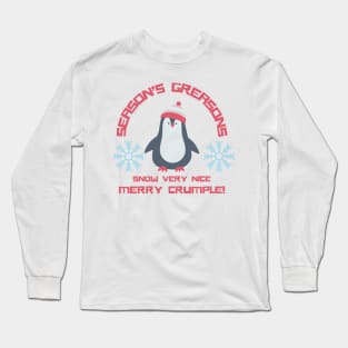 Weird and Confusing Christmas Message Long Sleeve T-Shirt